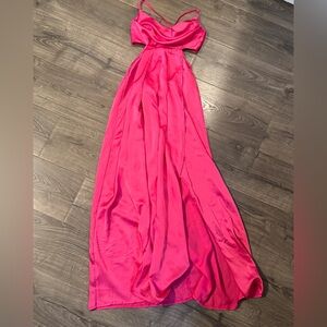 Hello Molly Hot Pink Long Dress